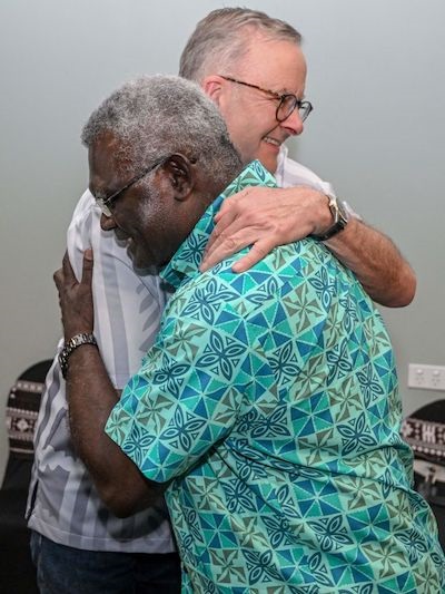 Albanese and Sogavare